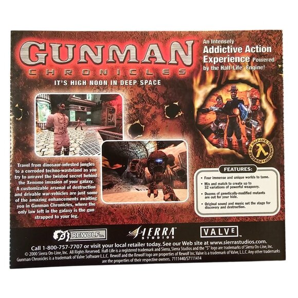 Half-Life Counter-Strike PC Game CD Includes Booklet Sierra Collectible  GA155 - Picture 2 of 3